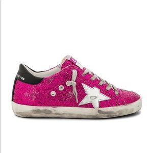 Golden Goose Pink Glitter 38